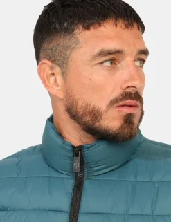 Piumino smanicato Concept83 Verde