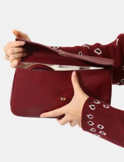 Pochette Borbonese Bordeaux