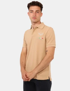 Polo Aeronautica Italiana Beige