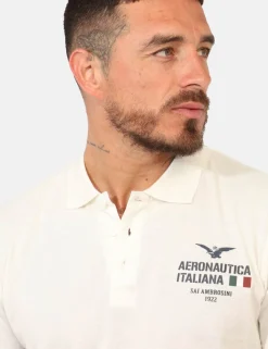Polo Aeronautica Italiana Bianca