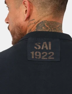 Polo Aeronautica Italiana Blu