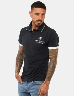Polo Aeronautica Italiana Blu