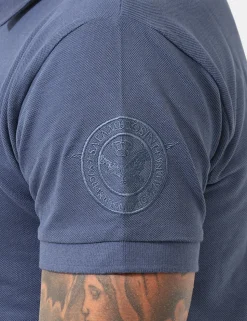 Polo Aeronautica Italiana Blu