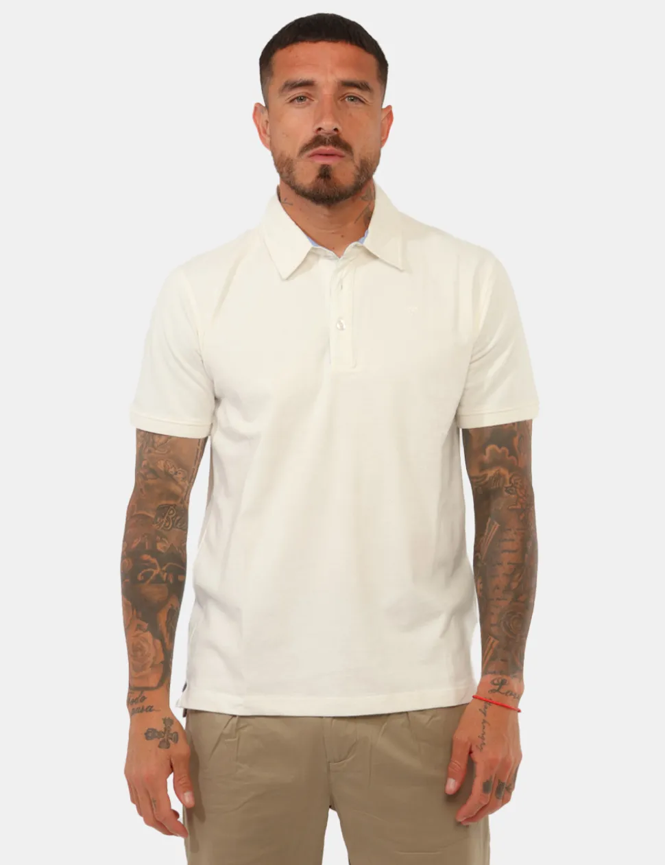 Polo Fred Mello Bianca