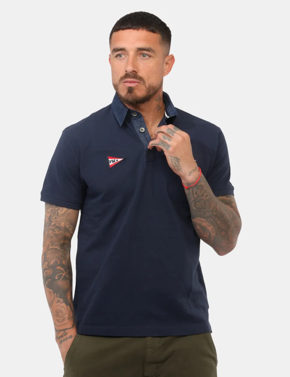 Polo Fred Mello Blu