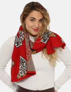 Sciarpa Moschino rosso