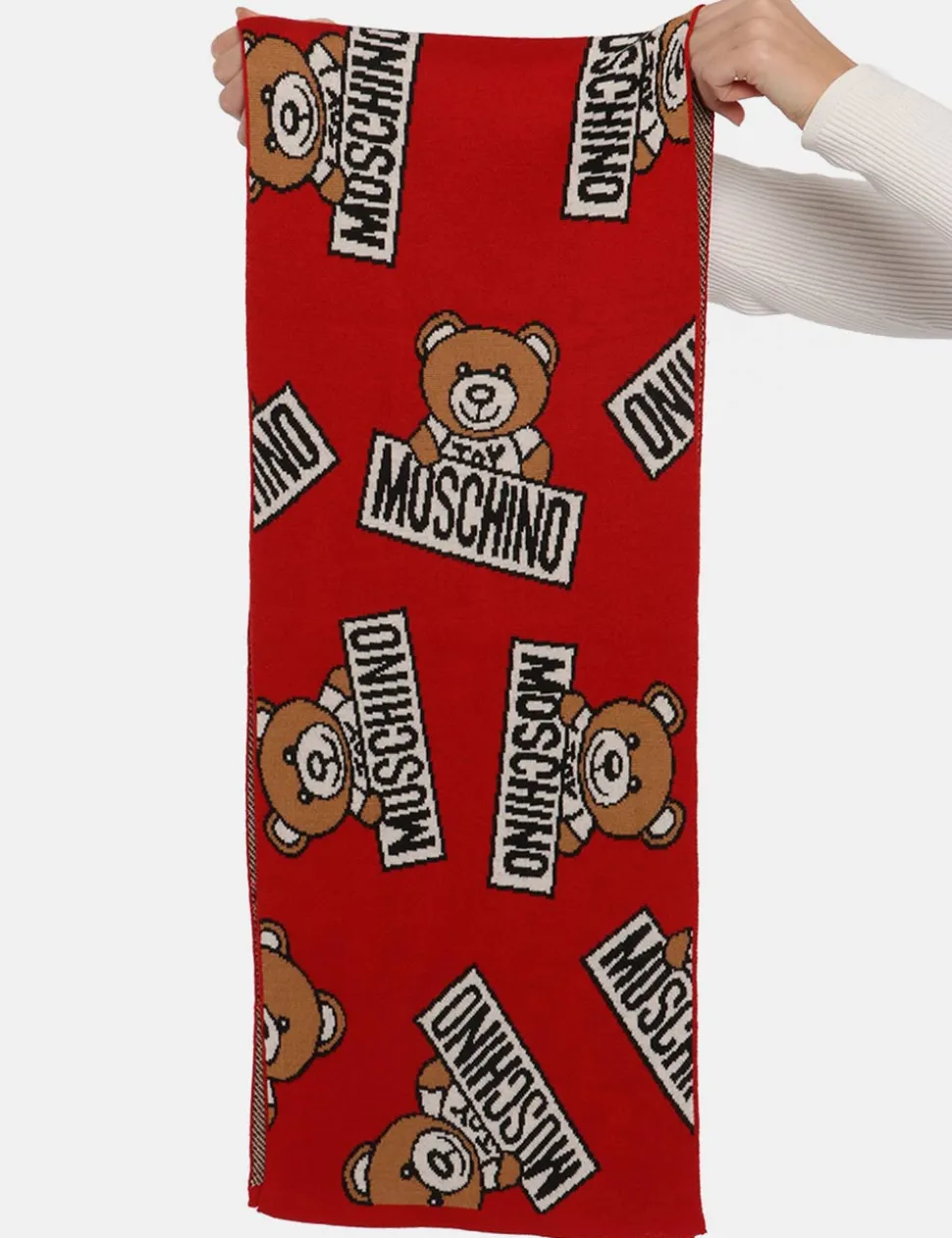 Sciarpa Moschino rosso