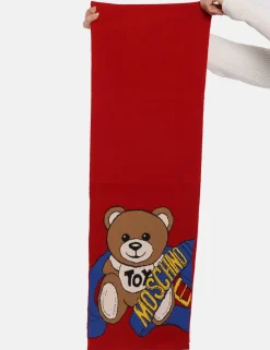 Sciarpa Moschino rosso