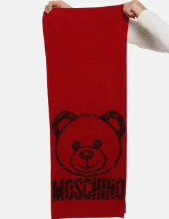 Sciarpa Moschino rosso