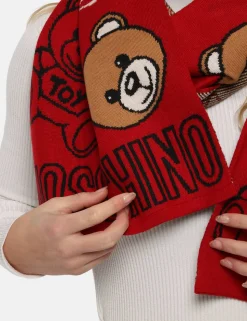 Sciarpa Moschino rosso