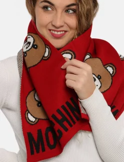 Sciarpa Moschino rosso