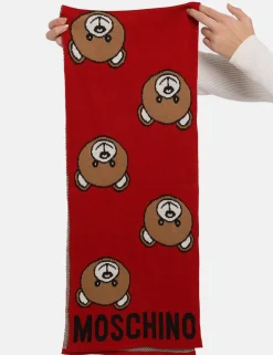 Sciarpa Moschino rosso