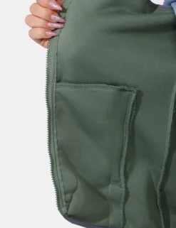 Smanicato in pile Concept83 Verde