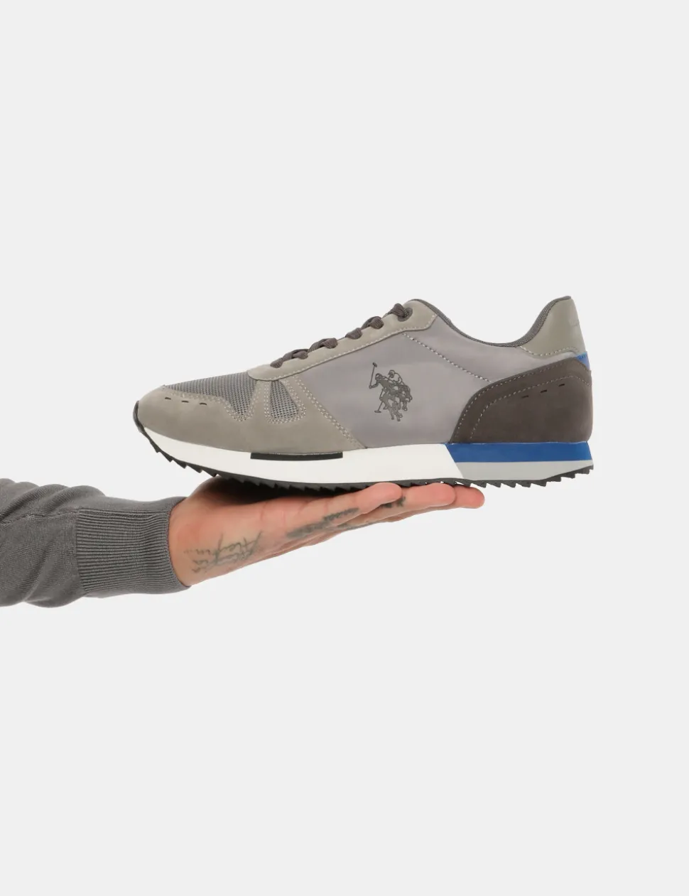 Sneakers U.S. POLO ASSN. Colourblock con inserti in nylon