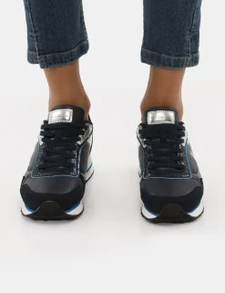 Sneakers U.S. Polo Assn con inserti argento