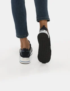 Sneakers U.S. Polo Assn con inserti argento