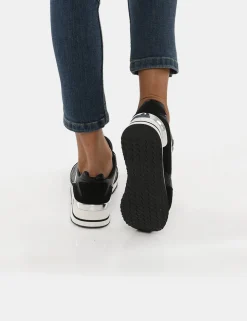 Sneakers U.S. Polo Assn con inserti argento