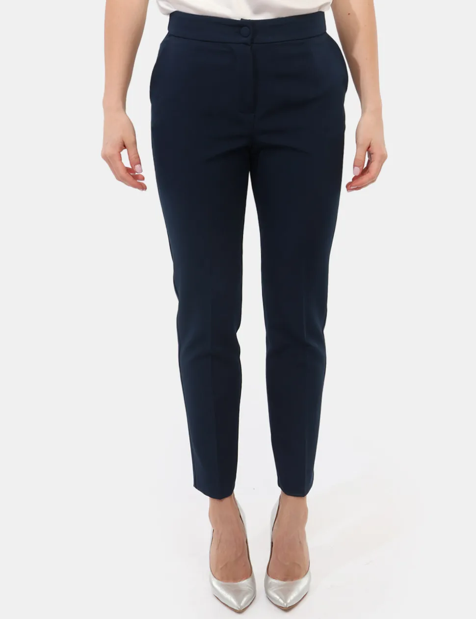 Tailleur Giacca Pantalone Rue De Clerie Blu