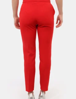 Tailleur Giacca Pantalone Rue De Clerie Rosso