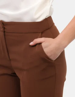 Tailleur Giacca Pantalone Rue De Clerie Marrone