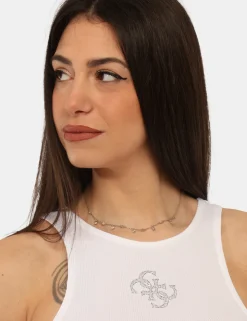Top Guess Bianco