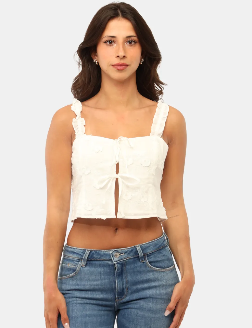 Top Guess Bianco