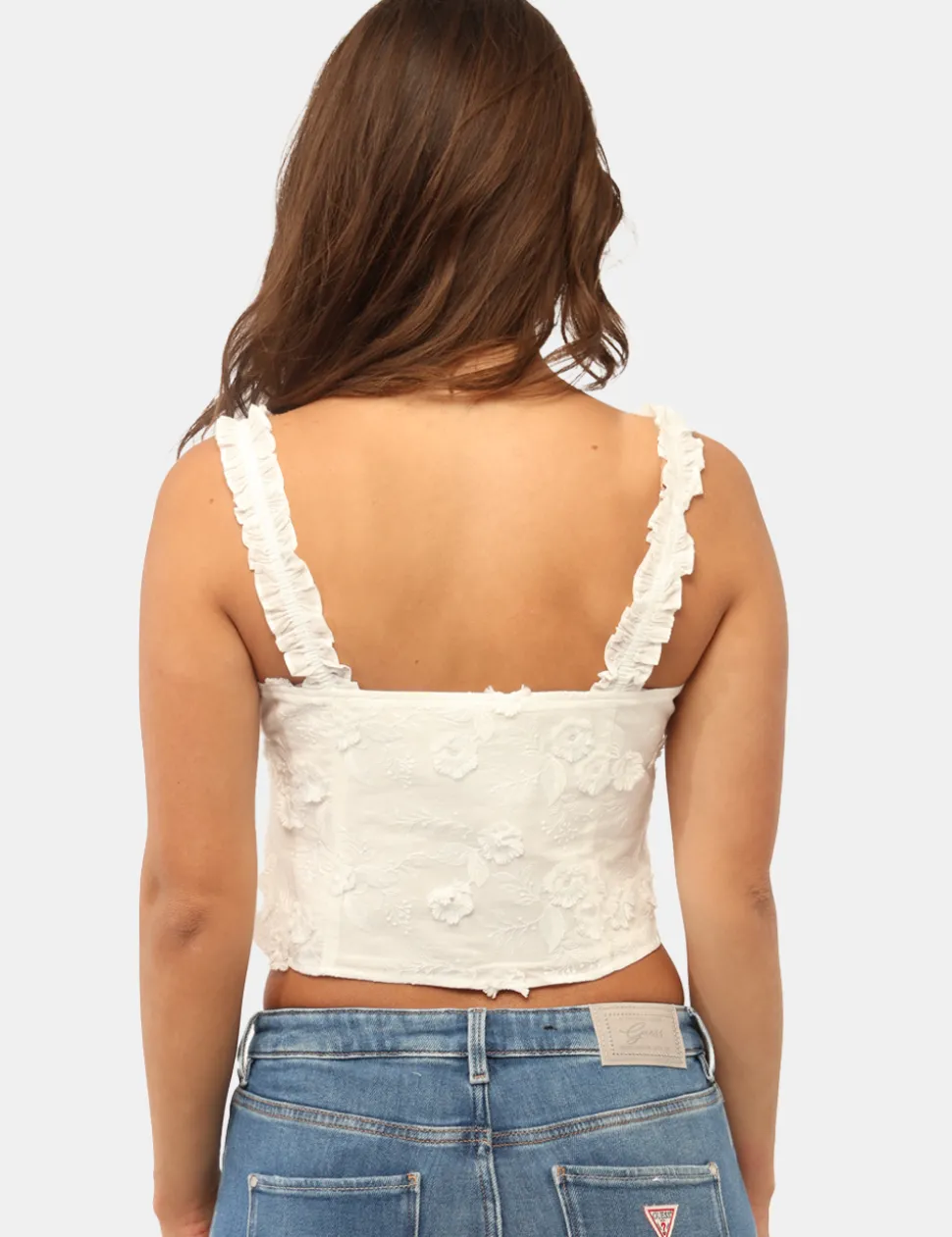 Top Guess Bianco