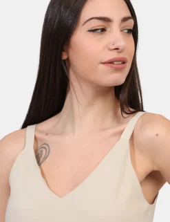 Top Materica Beige