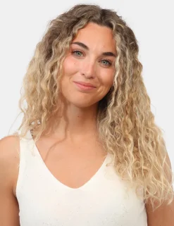 Top Materica Bianca