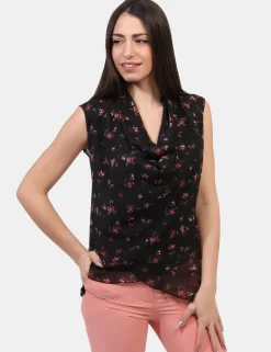 Top Materica Nero