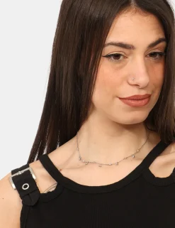 Top Via Delle Rose Nero