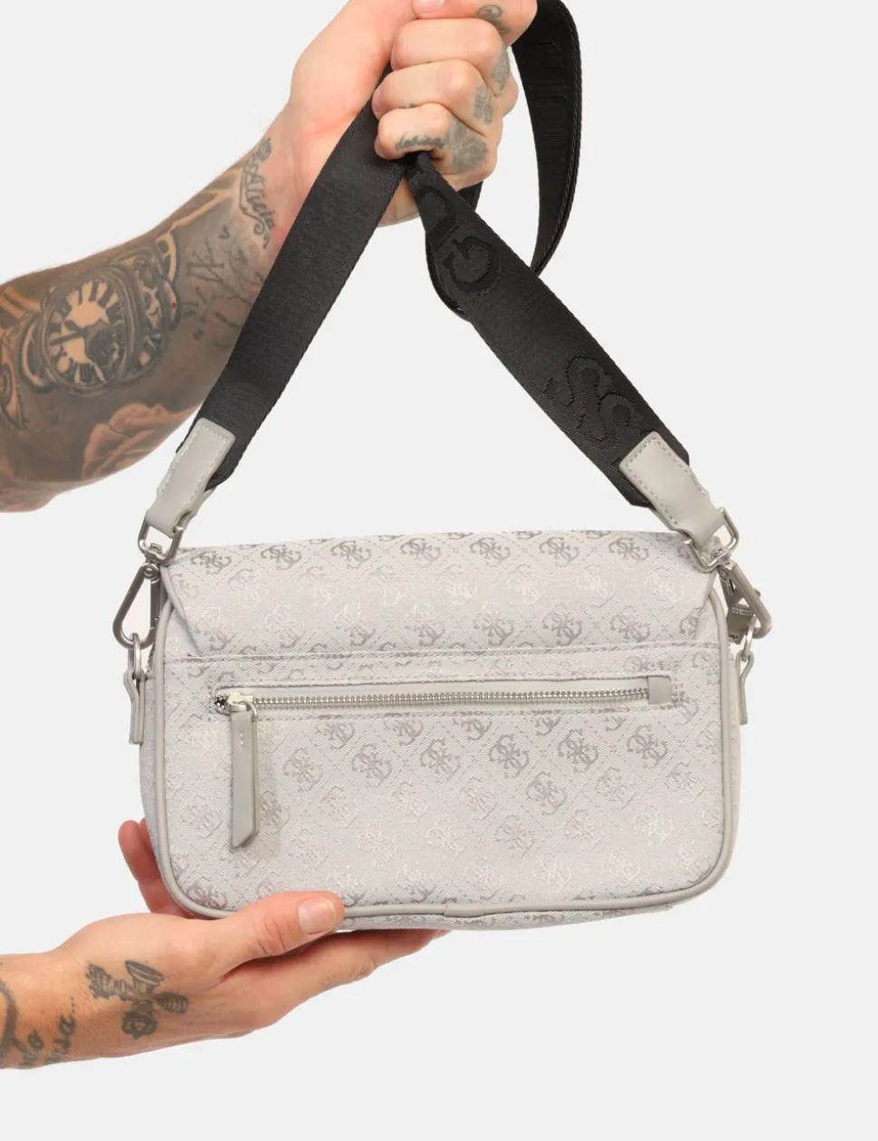 Tracolla Guess Grigia