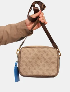 Tracolla Guess Marrone