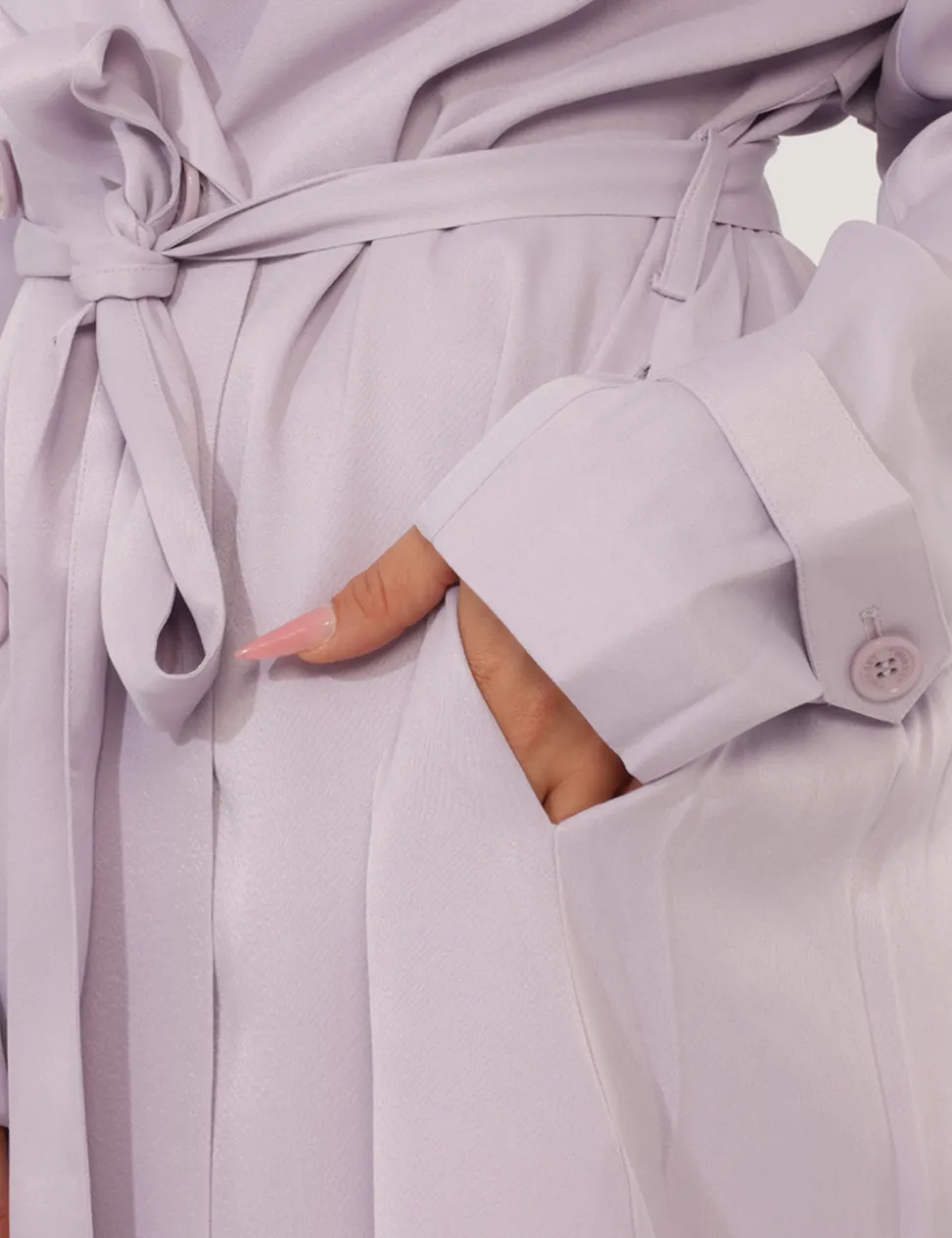 Trench Twin Set Lilla