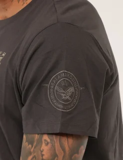 T-shirt Aeronautica Italiana Grigia