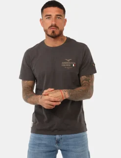 T-shirt Aeronautica Italiana Grigia