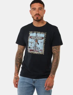 T-shirt Aeronautica Italiana Blu
