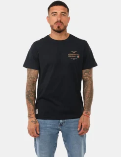 T-shirt Aeronautica Italiana Blu