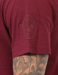 T-shirt Aeronautica Italiana Bordeaux