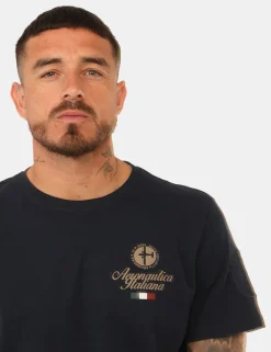 T-shirt Aeronautica Italiana Blu