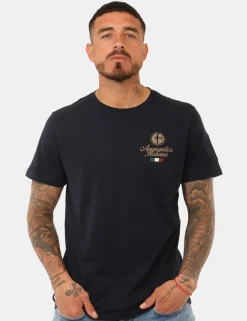 T-shirt Aeronautica Italiana Blu
