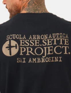 T-shirt Aeronautica Italiana Blu