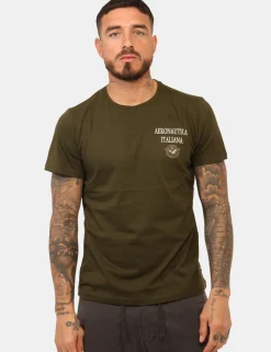 T-shirt Aeronautica Italiana Verde
