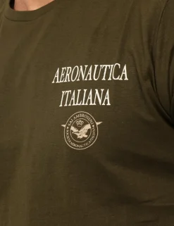 T-shirt Aeronautica Italiana Verde