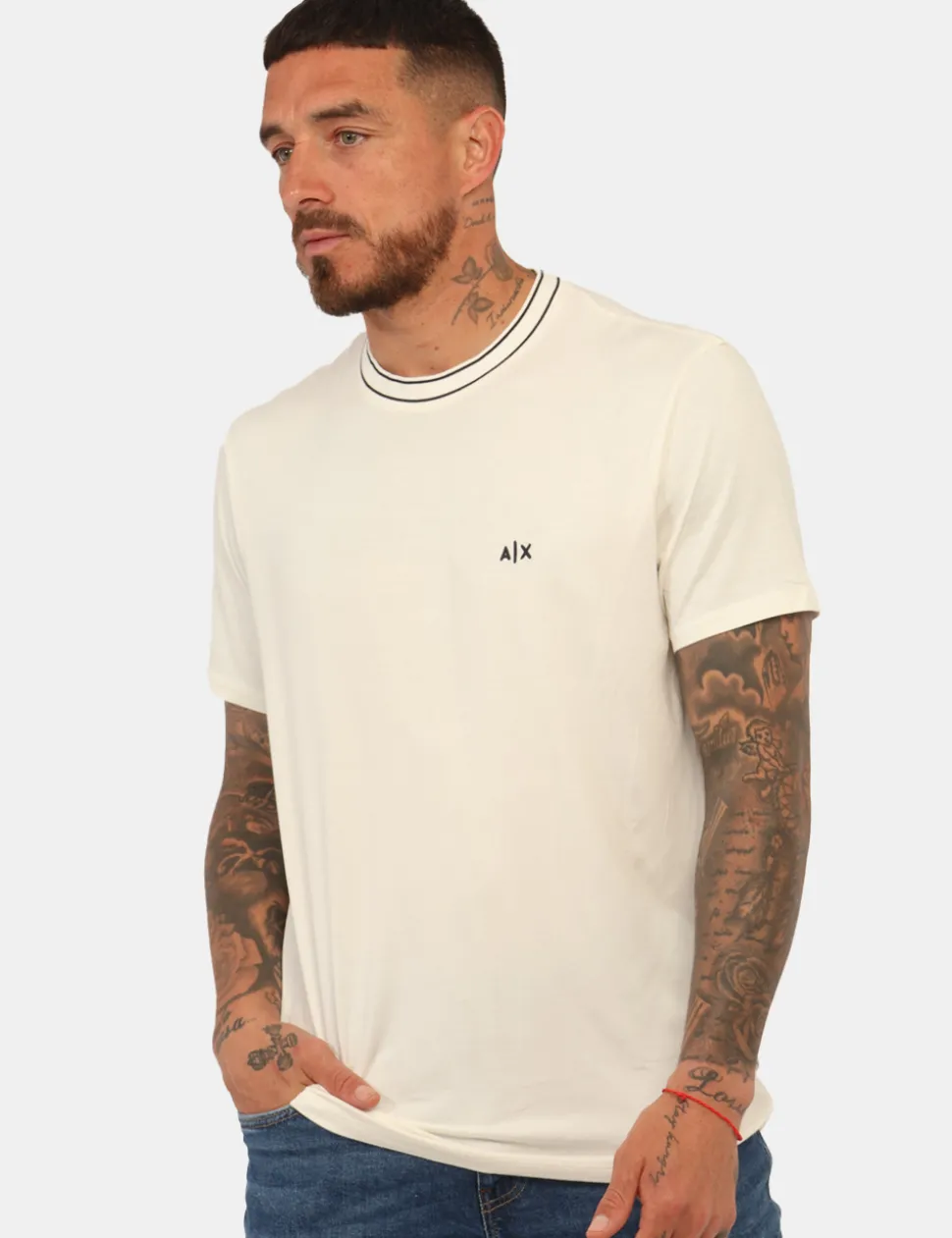T-shirt Armani Exchange Bianca