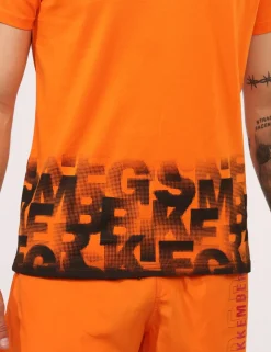 T-shirt Bikkembergs Arancione