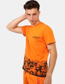 T-shirt Bikkembergs Arancione