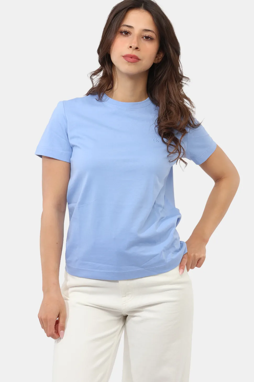 T-shirt Calvin Klein Azzurra