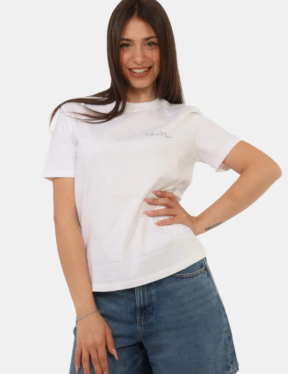 T-shirt Calvin Klein Bianca