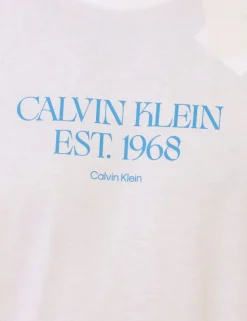 T-shirt Calvin Klein Bianco